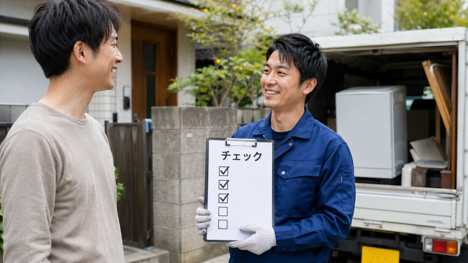 【方法③】不用品回収業者|まとめて即日処分できるが費用は高め